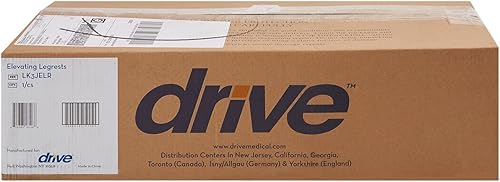 Miniatura 4 de Drive Medical Elevación de retrocesos para uso con Chrome Sport, Cirrus IV con marco cromado, sillas de ruedas Viper - 1 par, LELR-TF