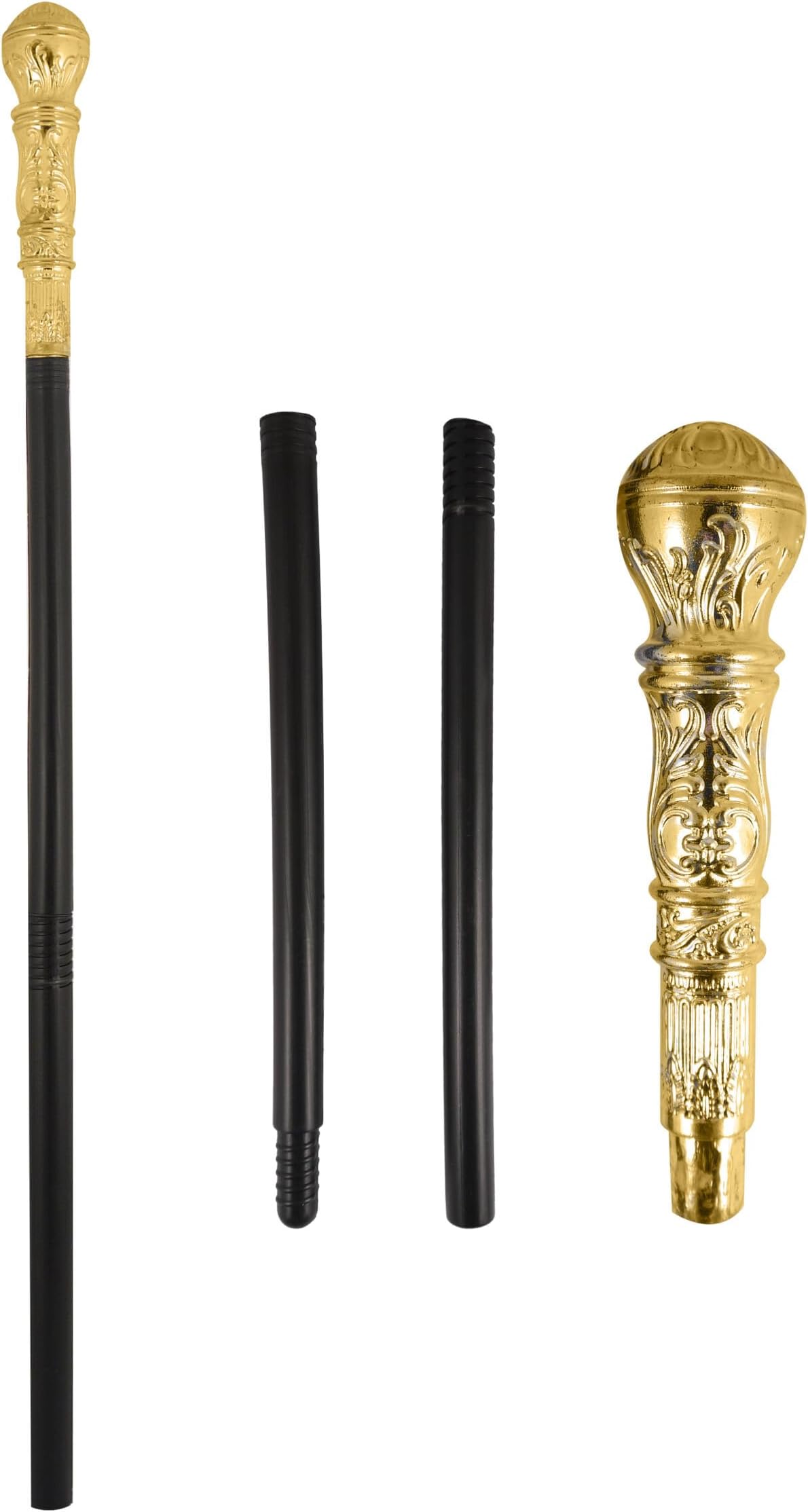 Unisex Kids Halloween Costume Accessories - 103cm Long Trident Devil Fork, Grim Reaper Scythe, Pimp Cane Walking Stick Fancy Dress Halloween Props UK