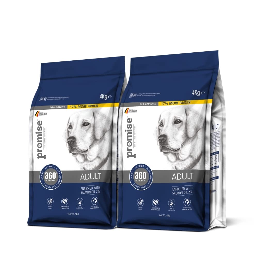 See full amazon price history chart for Promise Adult Dog Food 8kg (4kg - Pack of 2), Made in Belgium, 360 Degree Nutrition Dry Pet Food - Premium and Healthy Food Promise Adult Dog Food 8kg (4kg - Pack of 2), Made in Belgium, 360 Degree Nutrition Dry Pet Food - Premium and Healthy Food (B09HK7ZQVV) Amazon Price History, Amazon Price Tracker