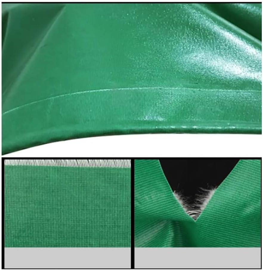 Welding Blankets, Thickened Canvas Fireproof Cloth Welding Blanket Flame Retardant Oil Cloth Three-proof Cloth Rainproof Sunshade Anti-aging Wear-resistant Dust Cover(5MX8M)