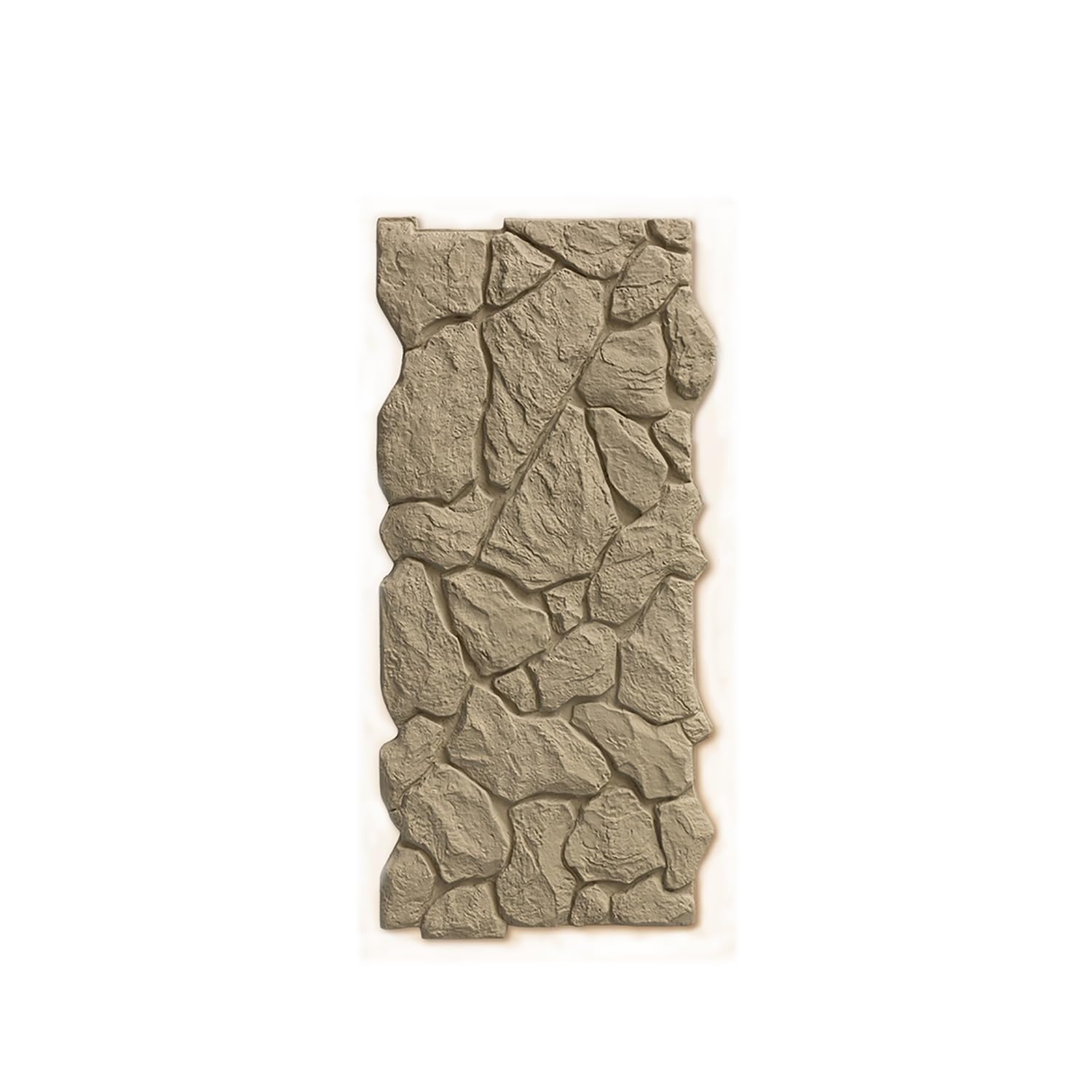 Azulejo de pared de piedra de poliuretano, de bajo mantenimiento, ligero, fácil de recortar, panel de pared de textura realista para decoración de interiores y exteriores
