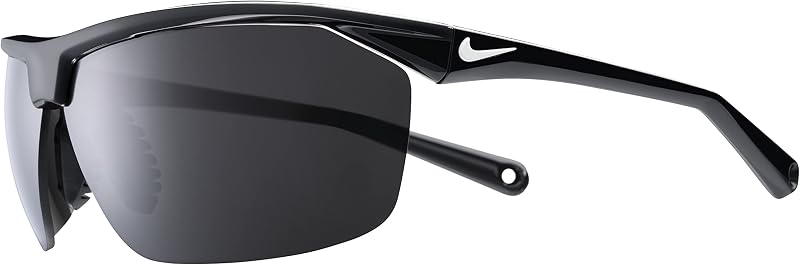 EV1128-001 Tailwind 12 Sunglasses Shiny Black/White Frame Color, Grey Lens Tint