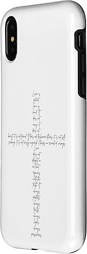 Miniatura 8 de Funda con cruz cristiana para iPhone 1212 Pro 1 Corinthians 13