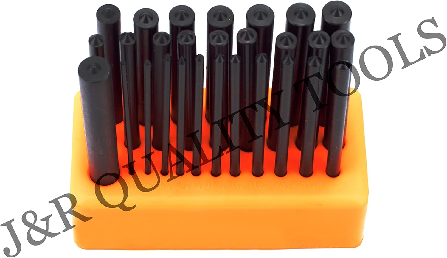 VCT 28pc 3/32"- 1/2" Transfer Punch Set Steel Toolmaker Machinist Thread Tool Kit Set