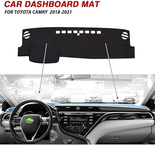 Vista 181 de Autorder Alfombrilla para tablero de instrumentos para Toyota 4Runner 1990-1995, accesorios para camioneta, cubierta de salpicadero, alfombrilla