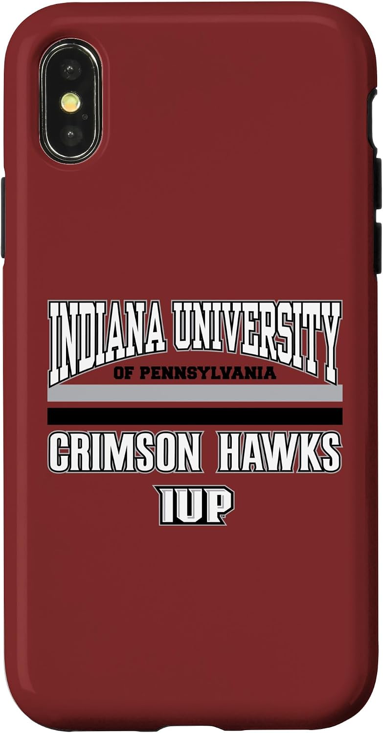 Indiana University Pennsylvania Hawks NCAA | VNPIUP301B Case for iPhone 14 Pro
