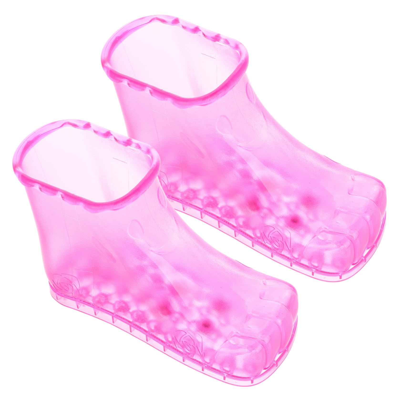 Różowe Plastikowe Do Kąpieli Stóp z Masażem Wielofunkcyjne Wiadro Do Moczenia i Pielęgnacji Stóp dla Całej Rodziny Łatwe Czyszczenia Spa Pedicure