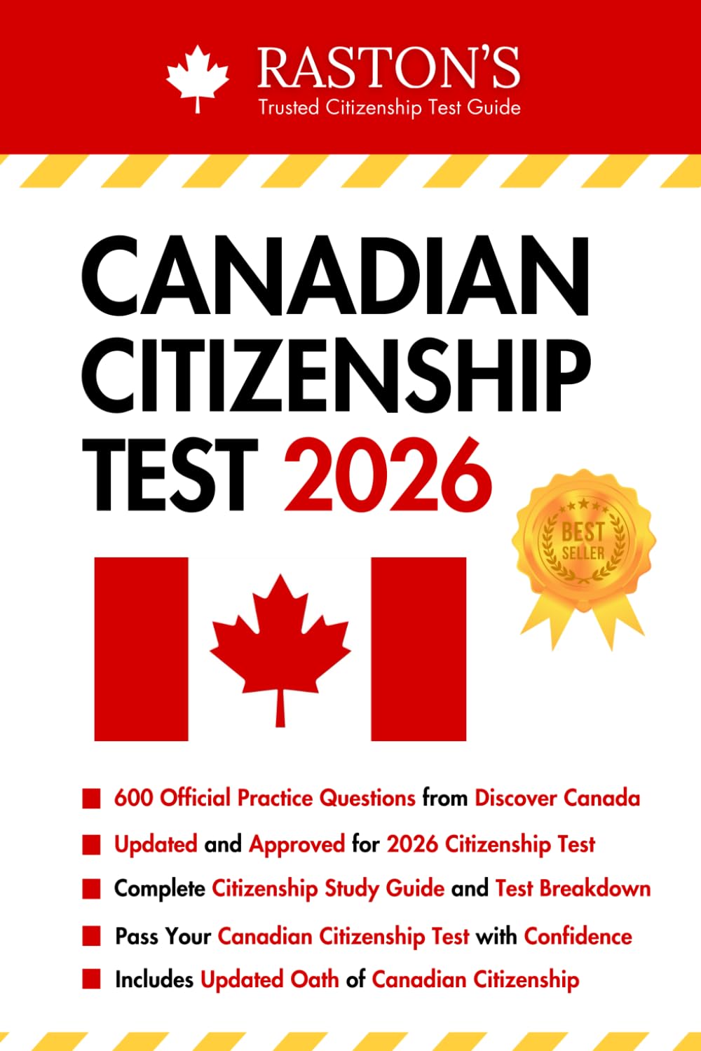 Canadian Citizenship Test: 600+ Official Format Practice Questions & Answers