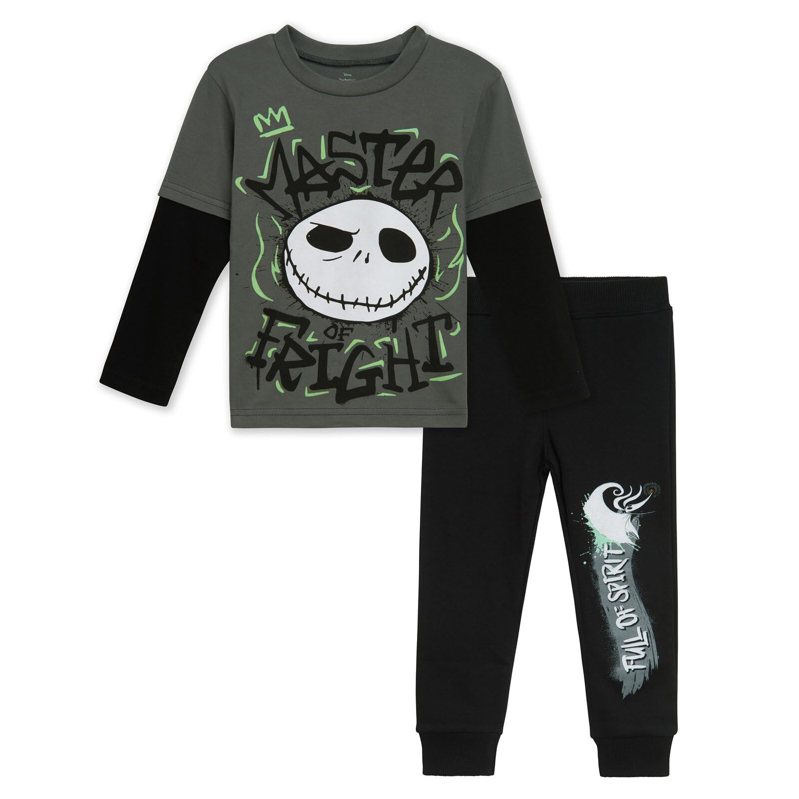 Disney T-Shirt and Fleece Pants Outfit Set Infant to Big Kid Sizes (12 Months - 18-20)