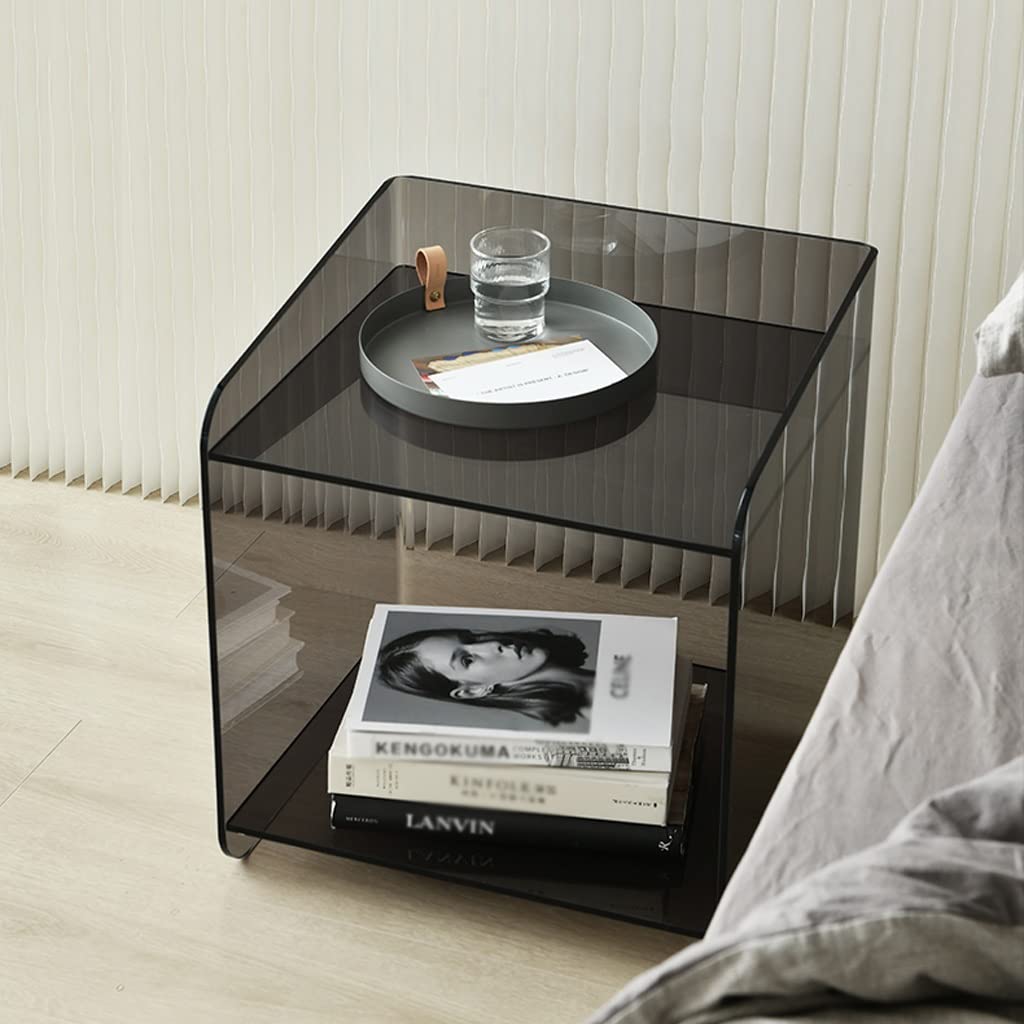 nachtschrank Acryl Nachttisch Kreative Minischlafzimmer Kleiner Nachttisch-Kabinett-Lagerschrank Modernem minimalistisches Wohnzimmer-Seitenkabinett nachttische (Color : A)
