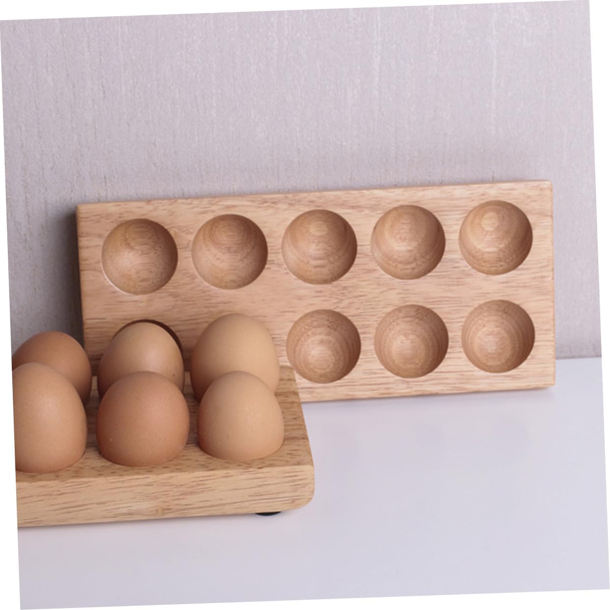 Artibetter Cup Egg Holder Box Refrigerator Storage Egg Tray Shatterproof Crate Crate Storage Rack Succulent Plant Tray