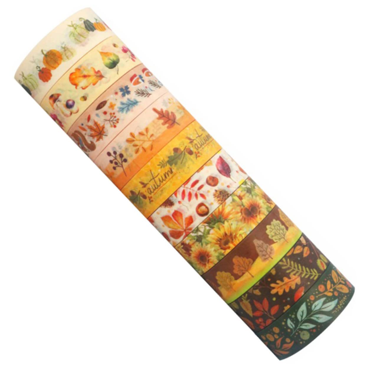 EXCEART 40rollos Cinta Washi Vintage Para Scrapbooking Manualidades y Decoración De Álbumes y De Usar