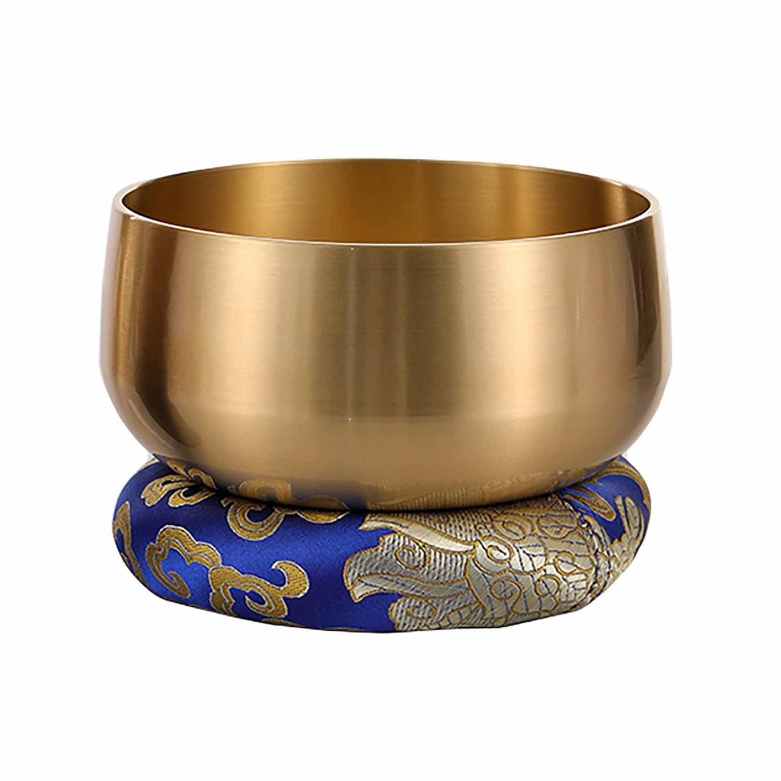 Ensemble de bols chantants tibétains pour la méditation, bol sonore de guérison des chakras avec bâton taraud, décoration spirituelle pour la méditation et le yoga