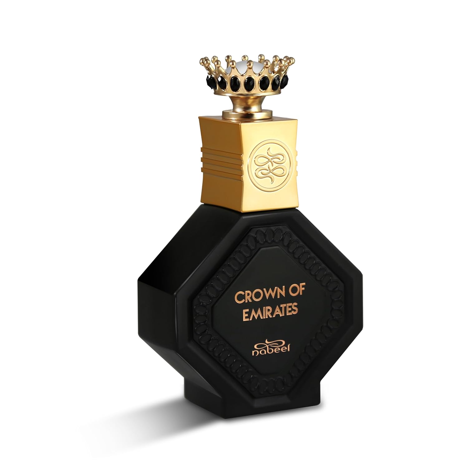 Nabeel Master Perfumer Collection - Crown of Emirates for Unisex - Arabian Perfume for Women & Men with Saffron, Mandarin, Vanilla, Oudh, Amber Scent - Arabic Cologne - Travel Size - 3.3 oz EDP Spray
