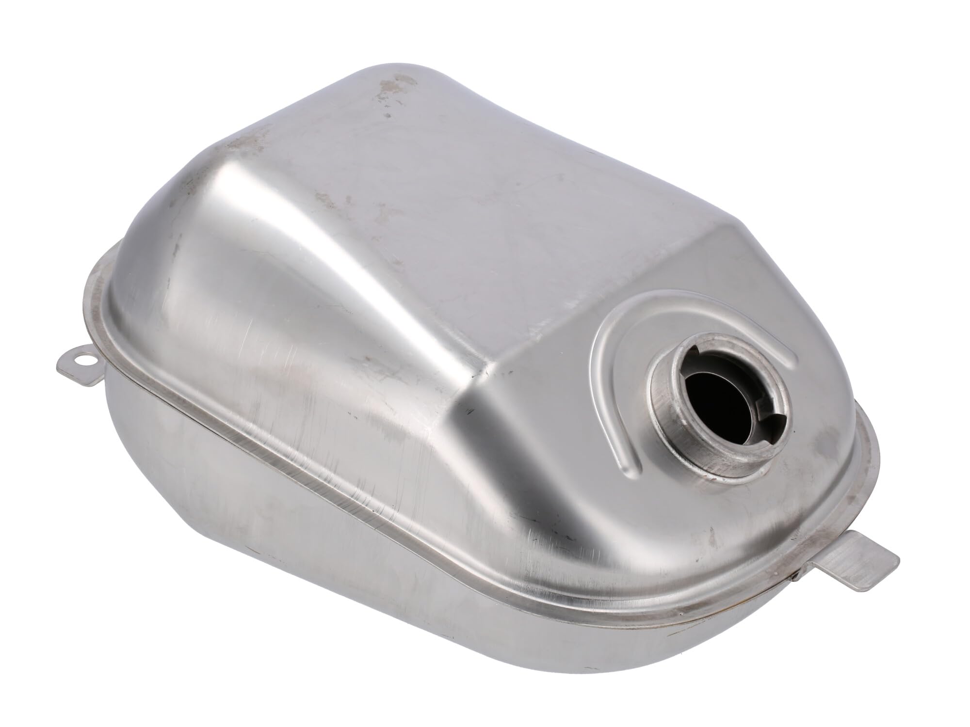 MZA Fero Kraftstofftank für Simson Schwalbe KR51 - Edelstahl Version
