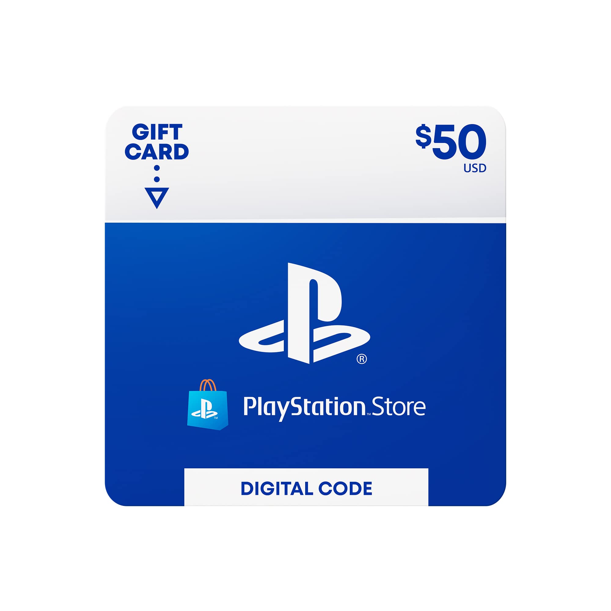 $50 PlayStation Store Gift Card [Digital Code] - $50 Code