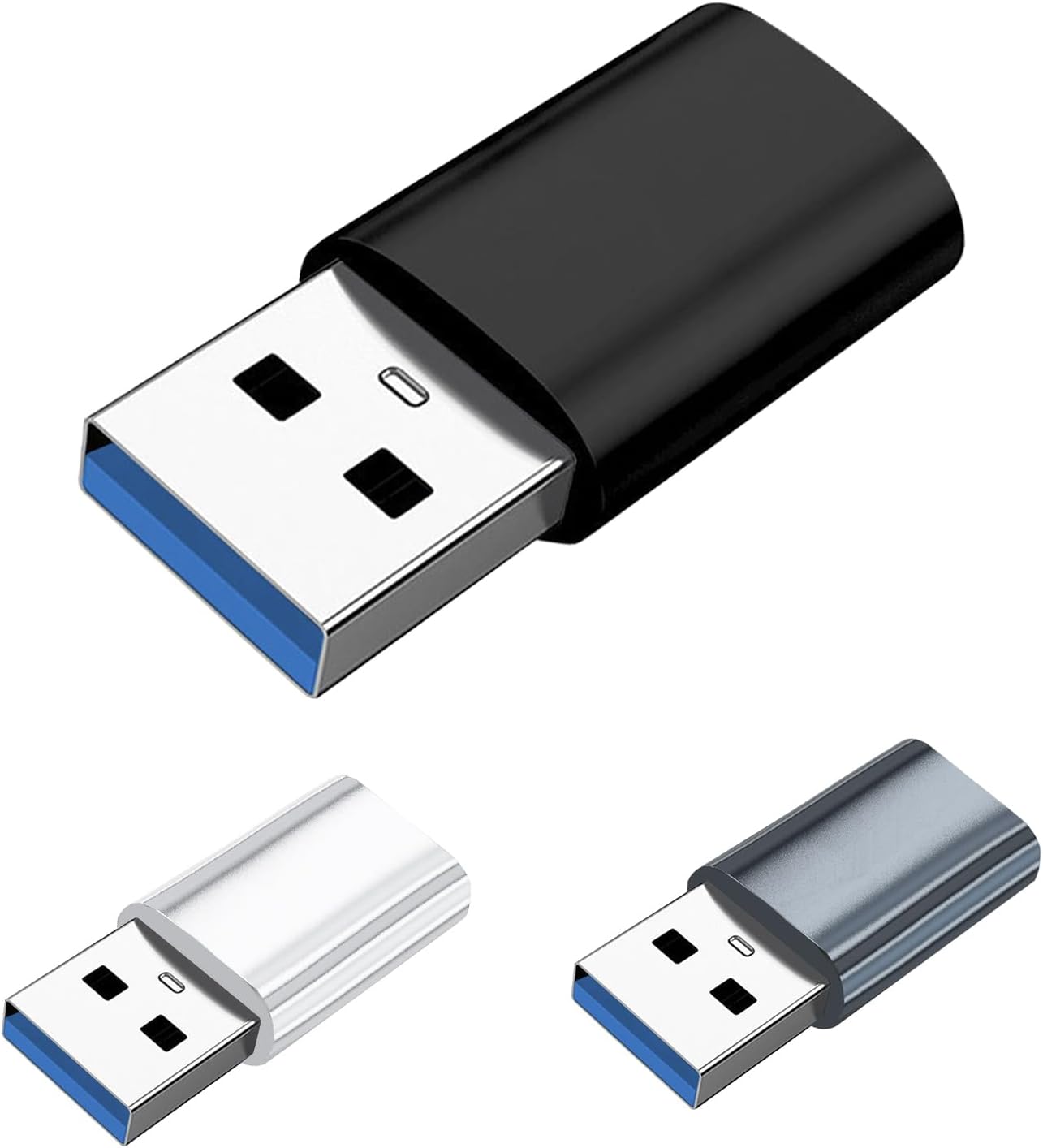 PRUVA USB a to USB C Adapter, High Speed Type C Female to