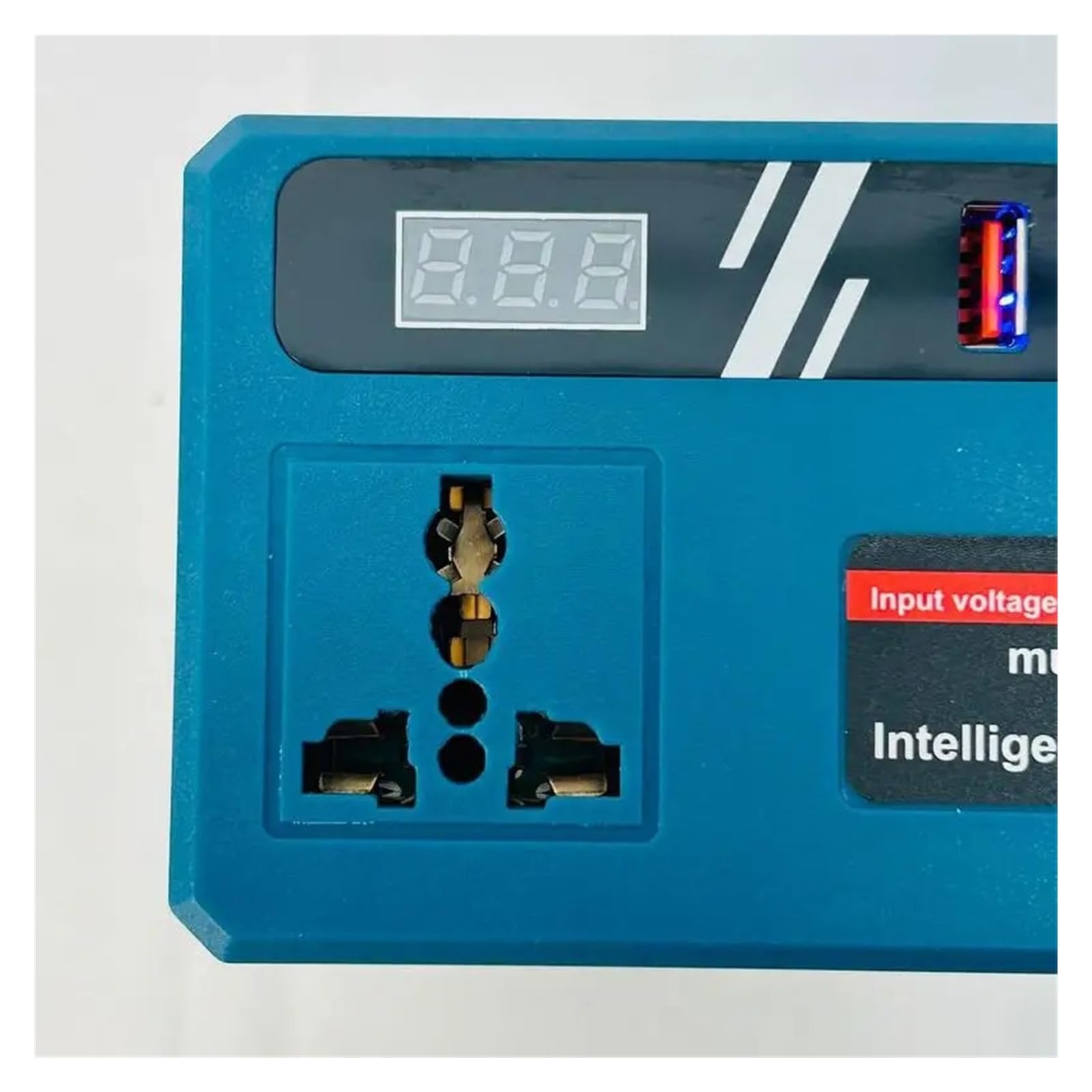 Power Inversor Corriente Inversor Energía Batería CC 18V-21V A 220V CA Convertidor Adaptador Cargador Rápido Hogar RV Makitas Operación