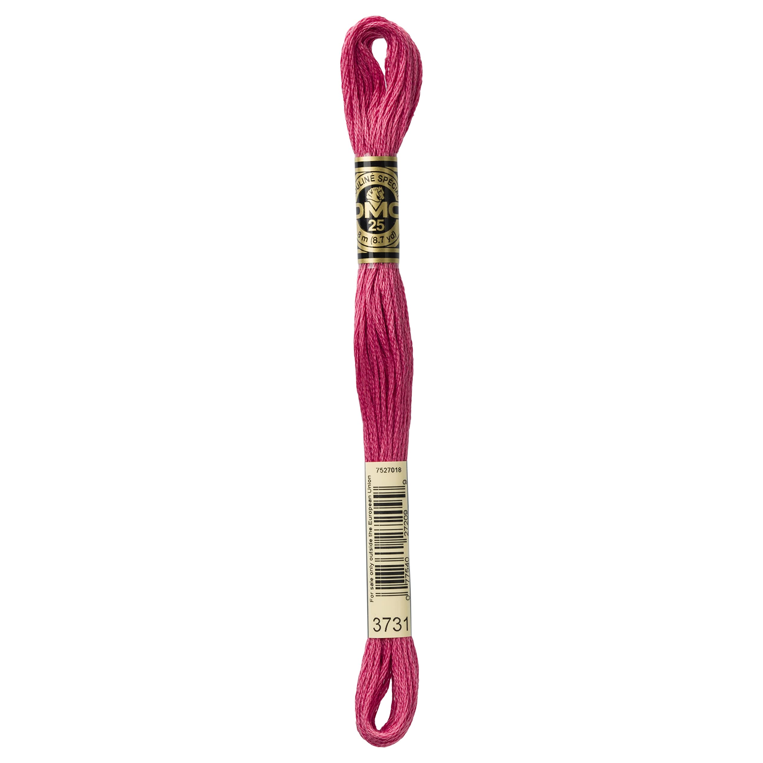 DMC 6-Strand Embroidery Cotton Floss, Very Dark Dusty Rose