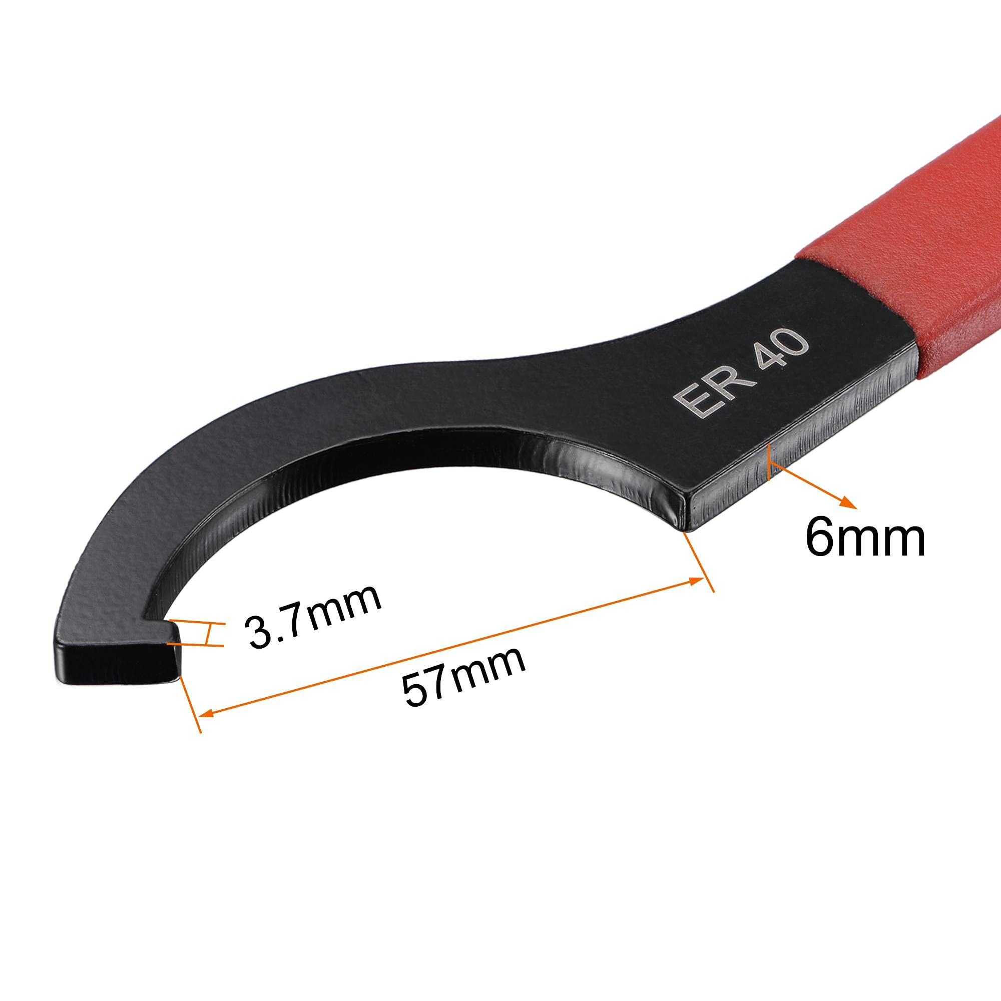 ZHYUAN C-Hakenschlüssel Verstellbar - 35-63mm Mit Rutschfestem Griff