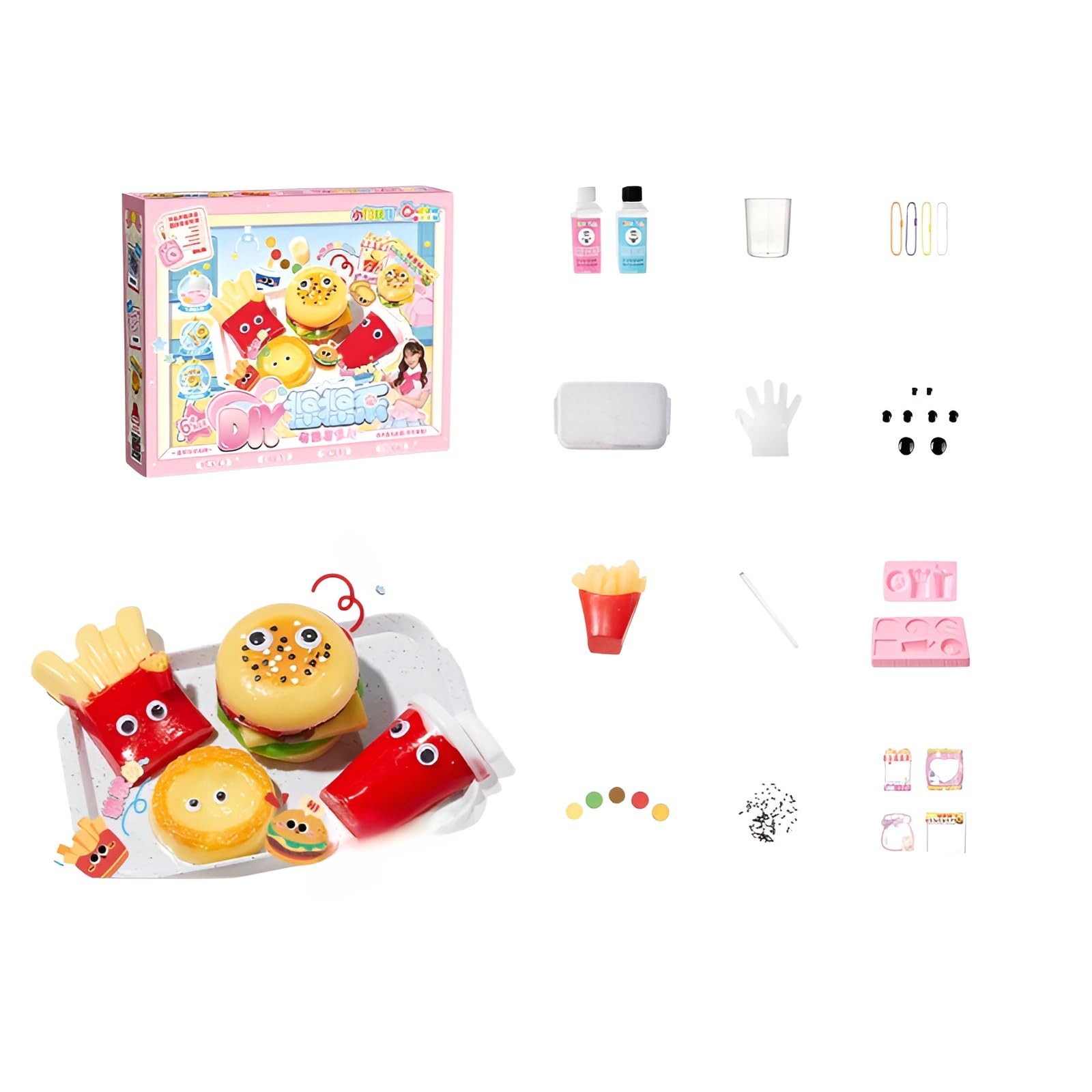 Amazon | [qiukala]DIY解消 スクイーズ手作りキット ふわふわ触感
