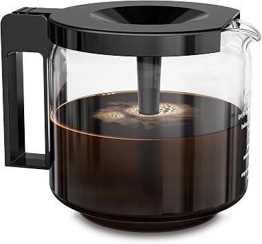 Coffee Pot Replacement for Technivorm Moccamaster Coffee Maker 1.25L Coffee Carafe compatible with Moccamaster KBGV Select, KBG Brewers, CD, CDG 89830