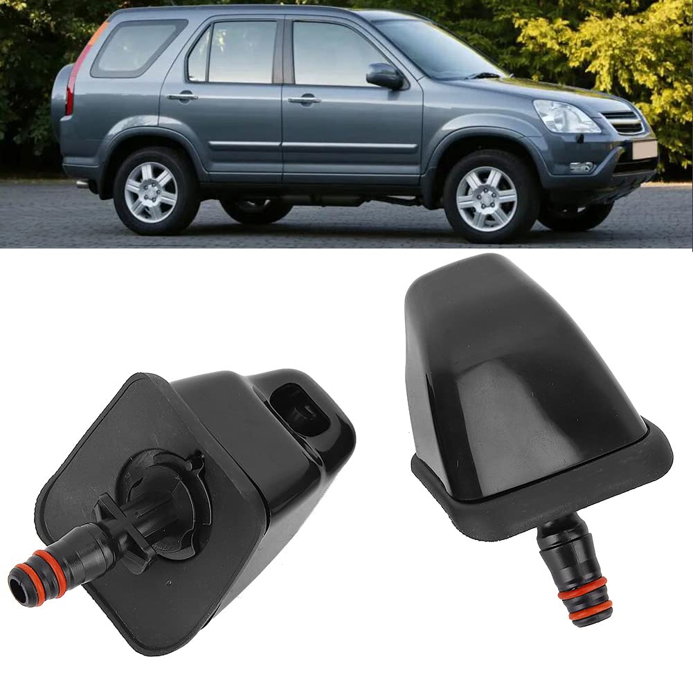 Boquilla de chorro para lavadora de faros, boquilla de lavado de faros izquierda/derecha, rociador de faros delanteros para CRV CR-V II 2 MK2 01-05