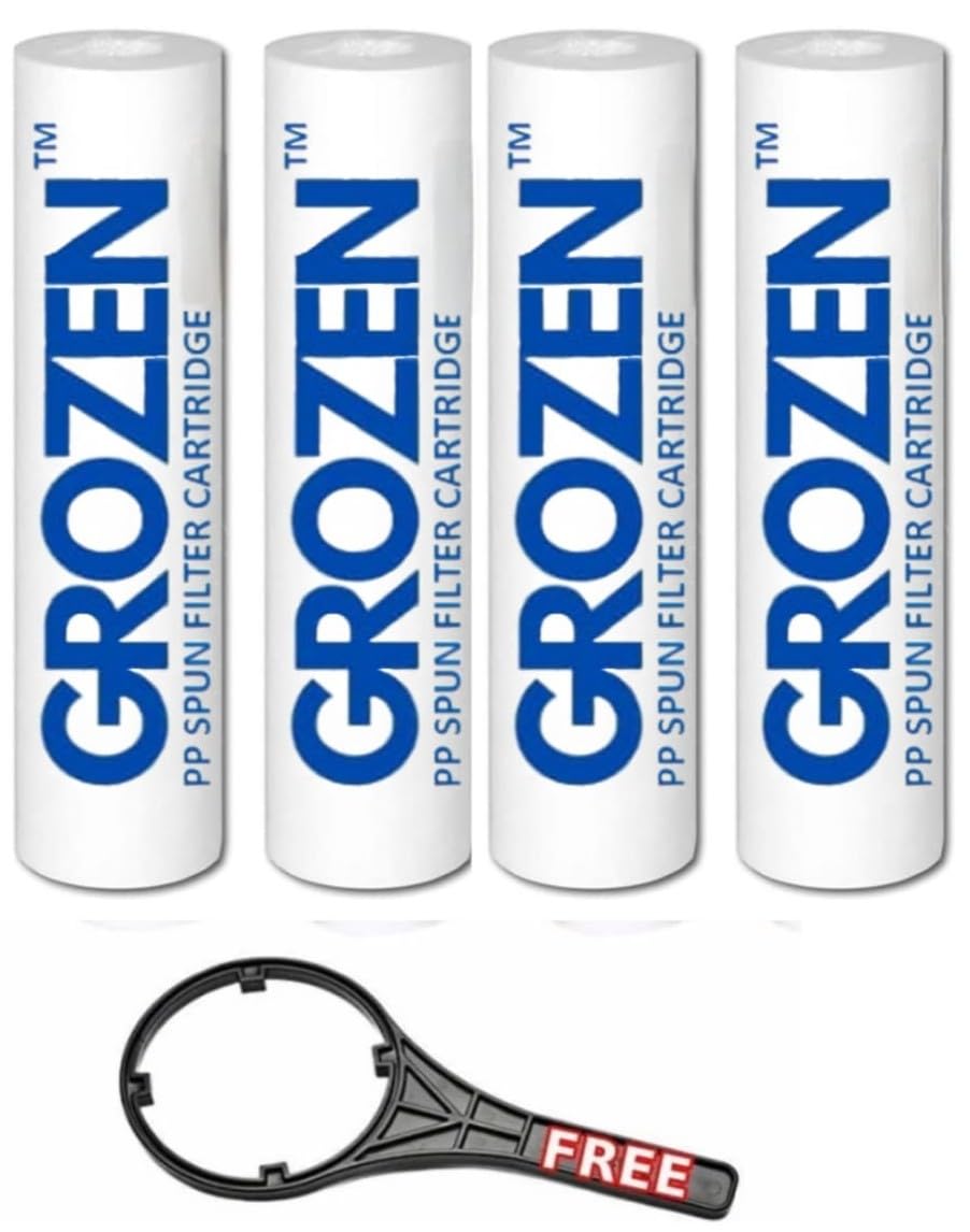 GROZEN Water Filter Cartridges - 4 Pack -1 GROZEN Water Filter Cartridges - 4 Pack -1
