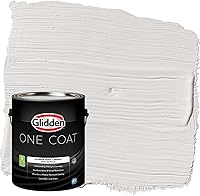 Vista 37 de Glidden Pintura interior + imprimación: gris/plata antigua, una capa, plana, 1 galón