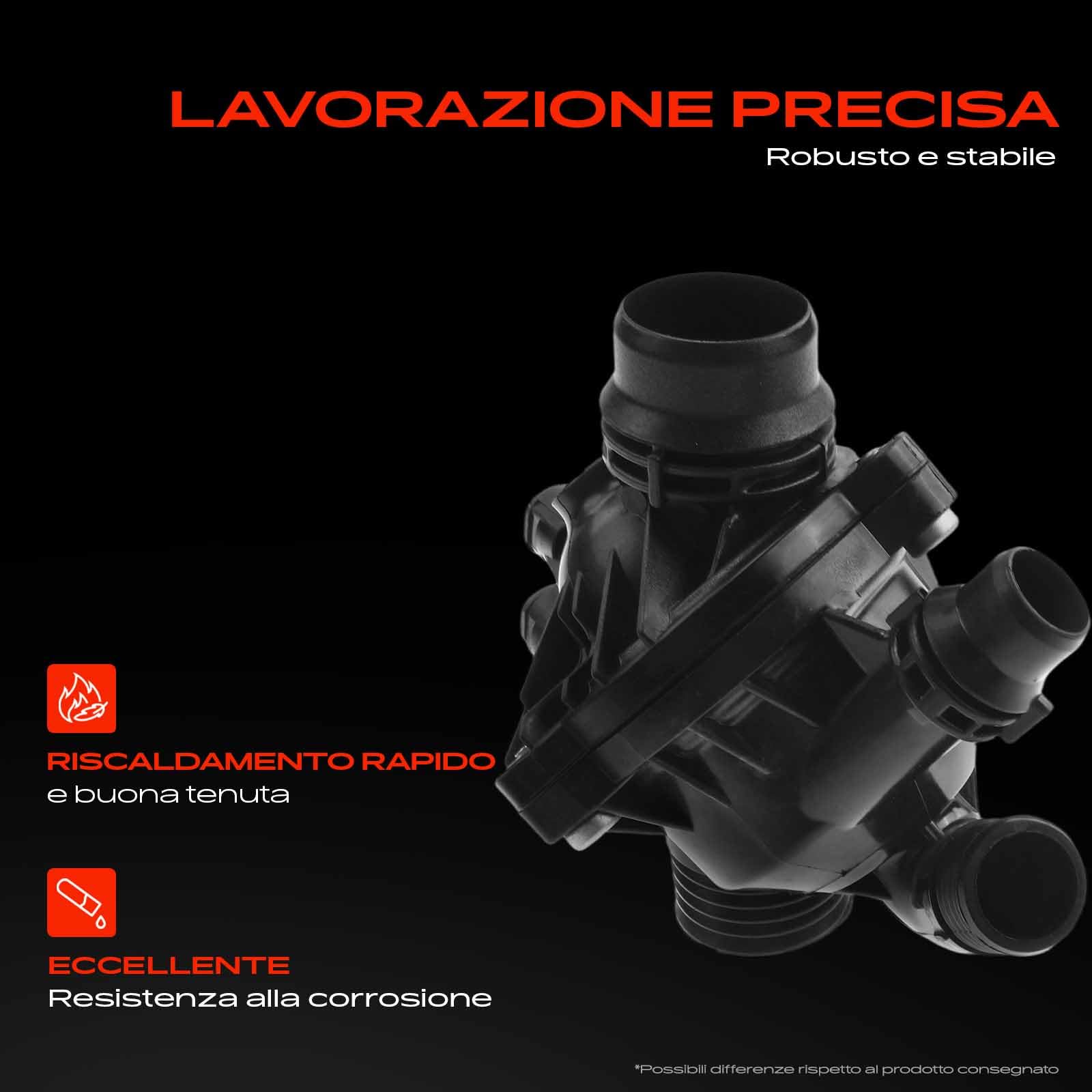 Frankberg Termostato del liquido di raffreddamento 11537550172 | Compatibile con: X6 E71 E72, X5 E70