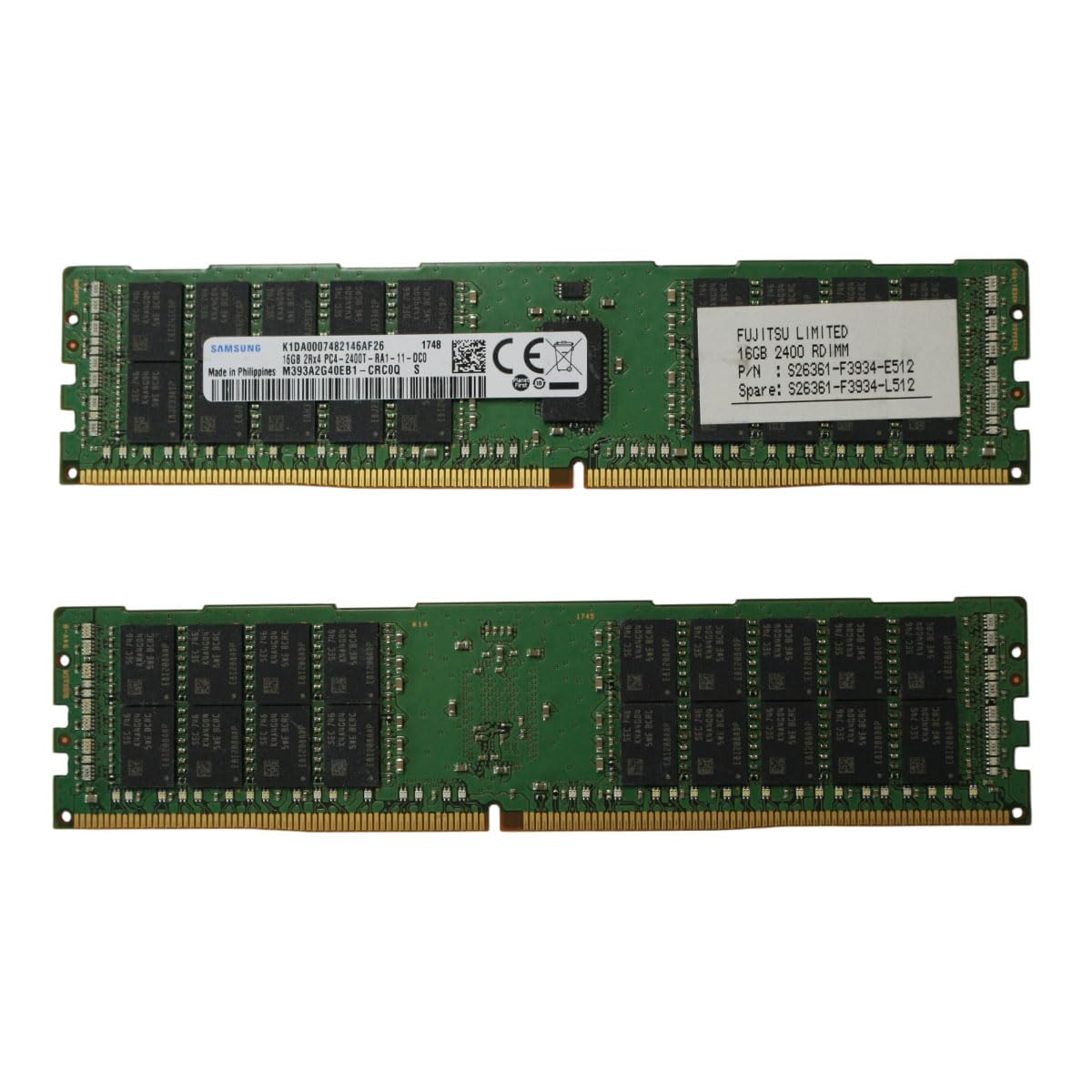 Amazon.co.jp: サムソン 16GB 2RX4 PC4-2400T-RA1-11-DC0 M393A2G40EB1