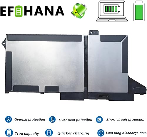 Miniatura 3 de WY9DX - Batería para portátil compatible con Dell Latitude 5420 5520 Precision 15 3560 Series Laptop RJ40G 01K2CF 075X16 0WK3F1 0M3KCN 005R42 11.4V