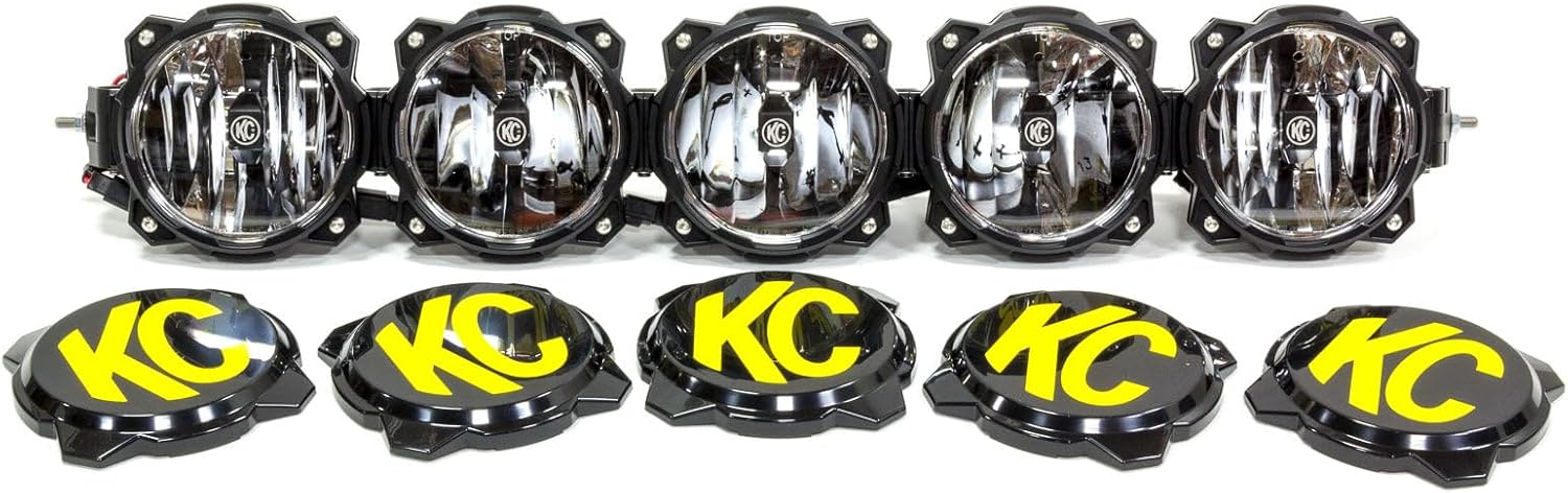 KC HiLiTES 91308 Gravity Pro6 LED Light Bar - 50" Combo System