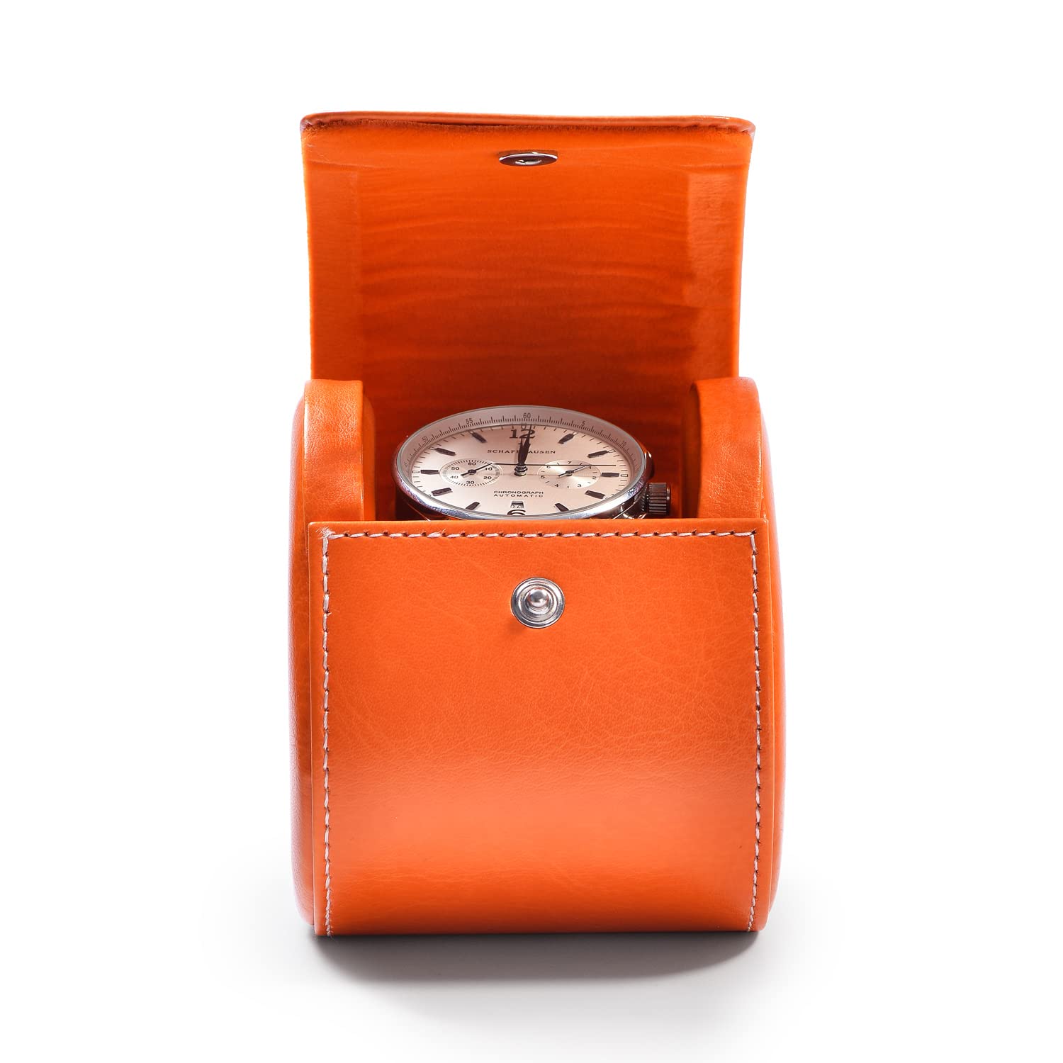 Oirlv 1-2 Sleuven Horlogebox Bruin Zwart, Luxe Leren Opbergdoos Voor Oirlv 1-2 Sleuven Horlogebox Bruin Zwart, Luxe Leren Opbergdoos Voor