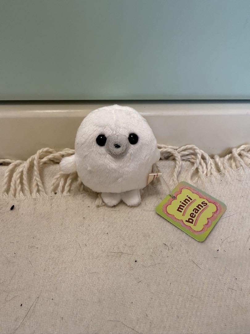 Amazon.co.jp: ミニビーンズ あざらし ぬいぐるみ mini beans