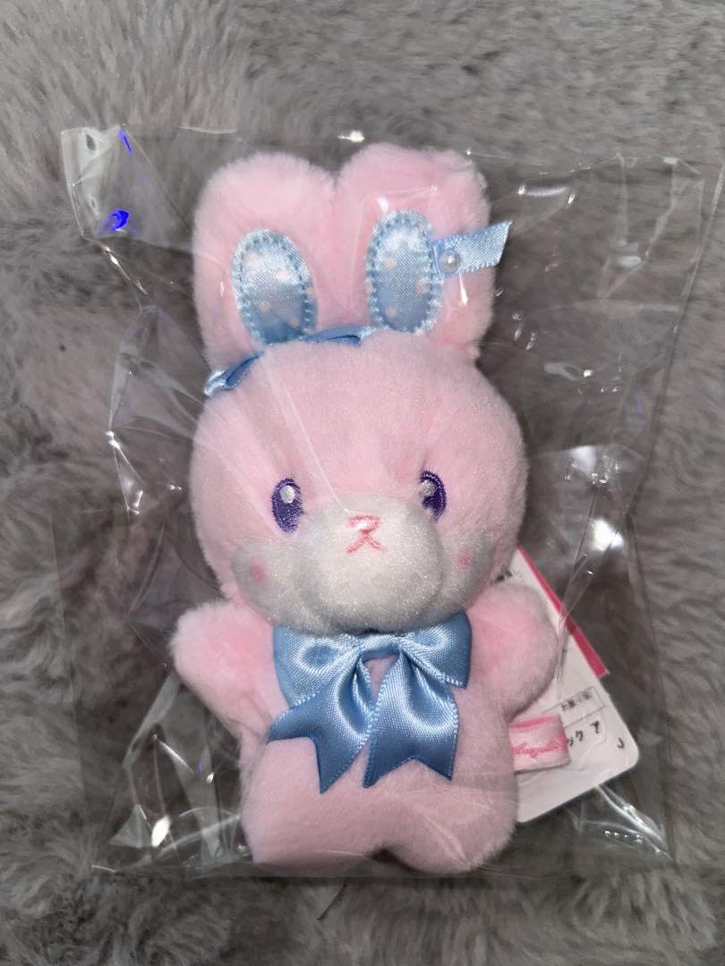Fancyリリカルバニーぬいぐるみチャーム Fancy リリカル バニー ぬいぐるみ チャーム ピンク キーホルダー