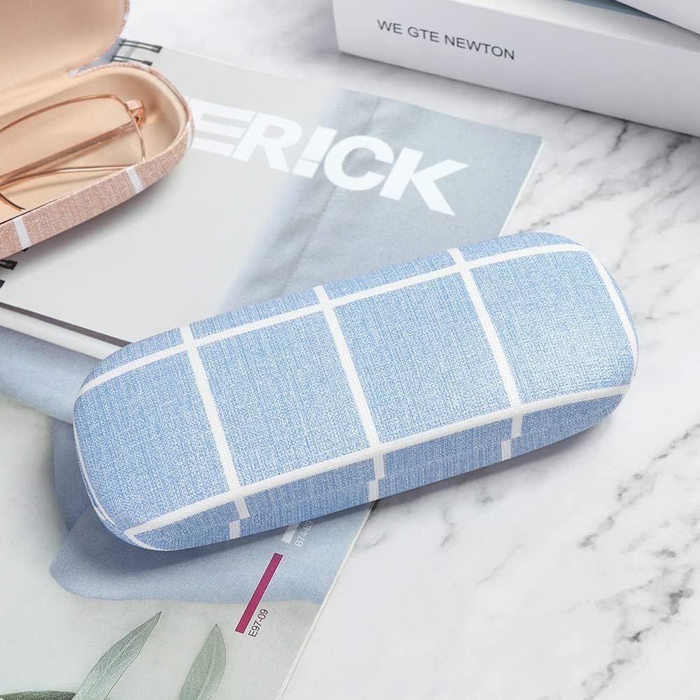 Woman Glasses Box Men Linen Cloth Spectacles Protector Portable Sunglasses Case Hard Eyewear Accessiories Hot(black-JoJo's Bizarre Adventure1) image 5