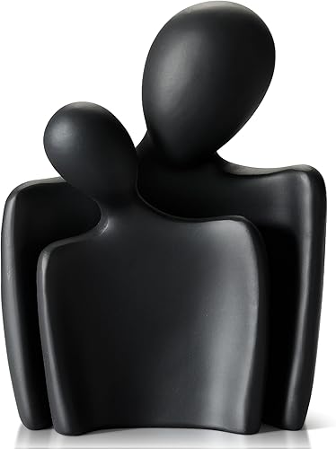 Miniatura 7 de Sculptures Home Decor Lover Statues- 6 Inch, Modern Home Decor Couple StatuesDecorations for Living Room Office Bookshelf Bedroom White
