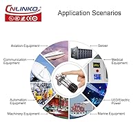 Vista 6 de CNLINKO BD-20 Conector impermeable industrial Conector circular IP68 Conector de enchufe rápido del lado del dispositivo Conector de aviación