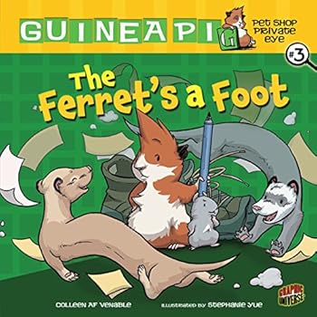 Library Binding The Ferret's a Foot: Book 3 (Guinea PIG, Pet Shop Private Eye) Book