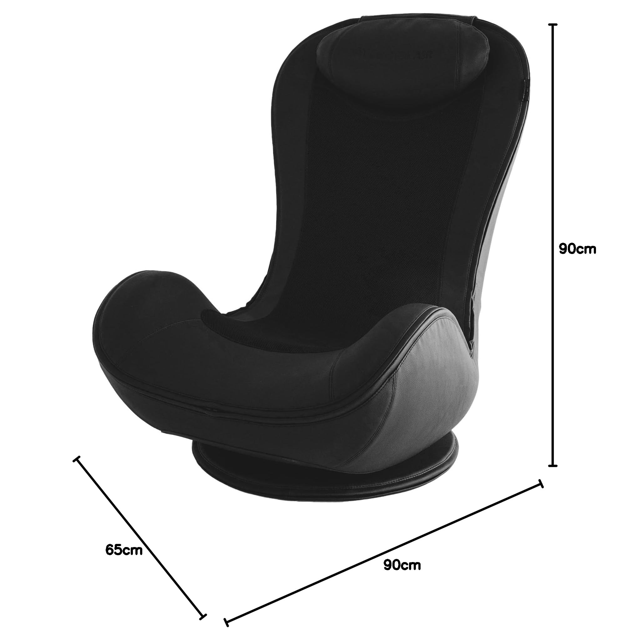 ドクターエア　マッサージチェア　椅子のみ　肘付き椅子　新品　黒 製品/マッサージ/マッサージシートドクターエア公式オンラインストア