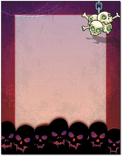 Miniatura 3 de Papel para impresora láser y de inyección de tinta Grinning Skull (100 unidades) - 8.5 x 11 pulgadas - Compatible con impresoras láser y de