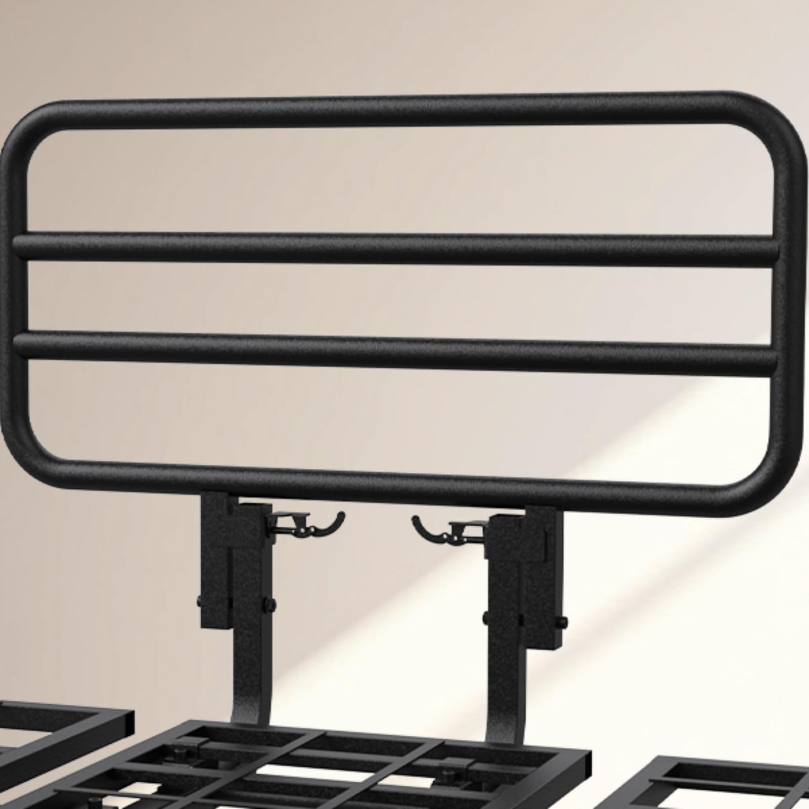 AbyssZen Bed Assist Rail, Sturdy Metal Frame, Queen