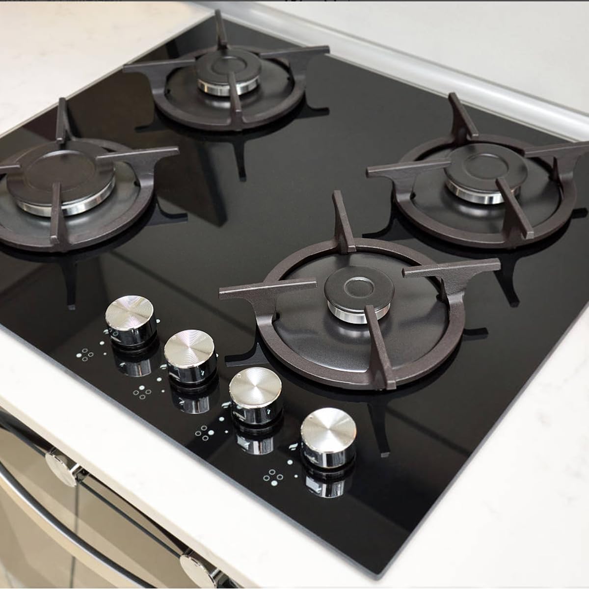 Universal-Brennerkrone, Flammenkappe, Für Backofen, Herd, Kochfeld, Gas