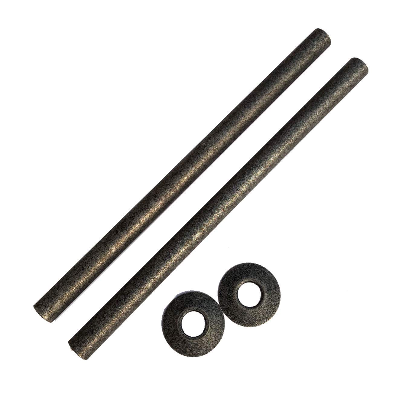 Arroll 300Mm Pewter Pipe Covers