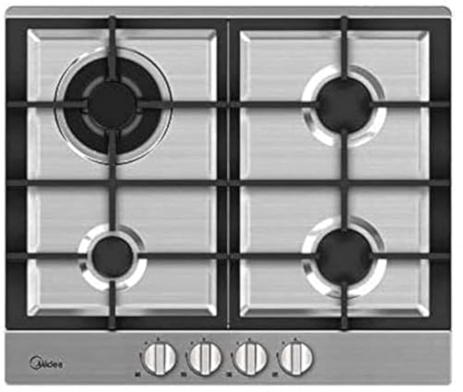 Midea 60G40ME005SFT Built-in Gas Hob (4 Burner, 59 x 51 cm)