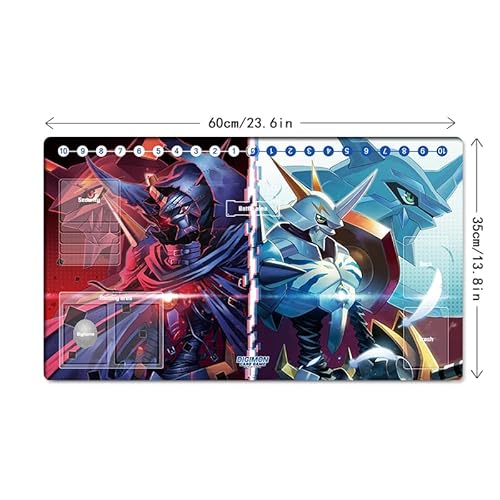 New Mlikemat Dtcg Duel Playmat Digimon Omnimon Trading Card Game Tcg Ccg Mat Pad + Free Bag (Zd002-582-Sm) #TOP4