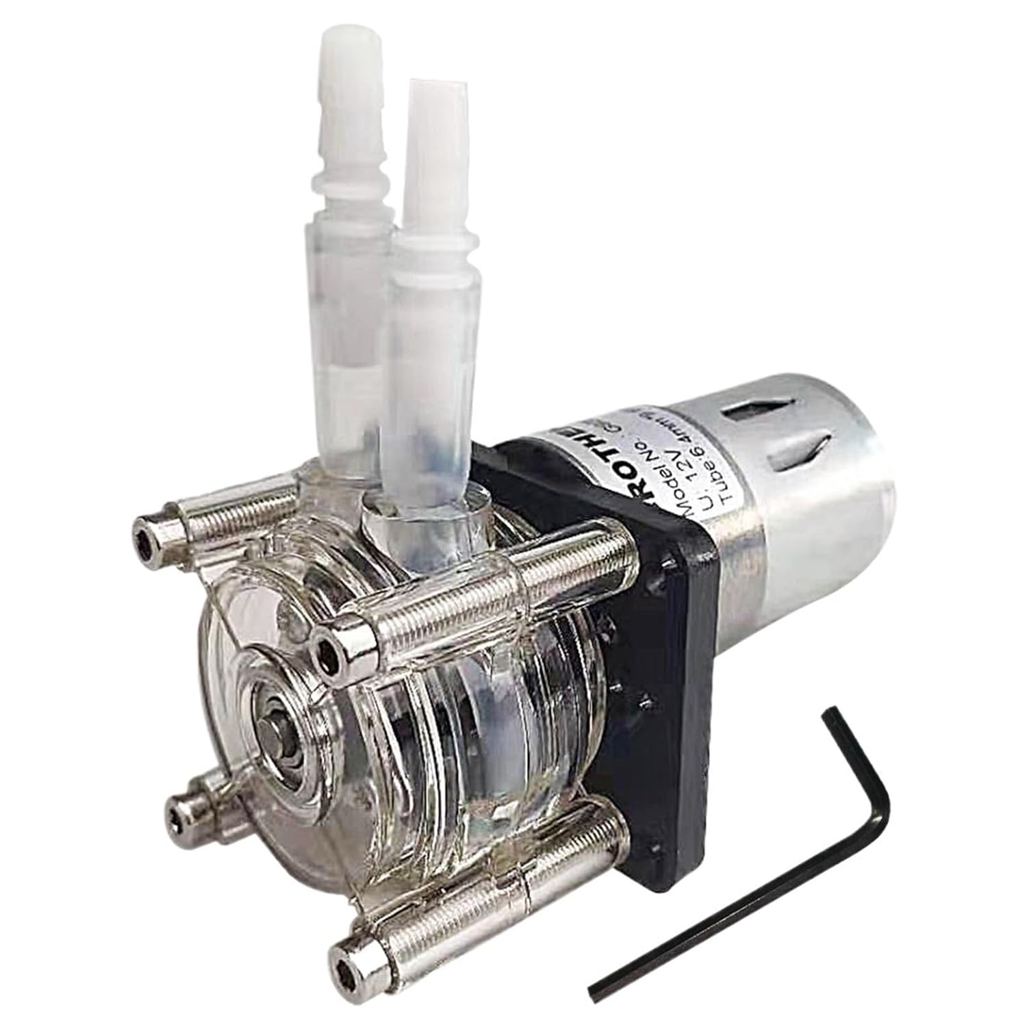 DC 12V Peristaltic Pump Tube Vacuum Miniature Dosing Pump Hose Pump(24V)