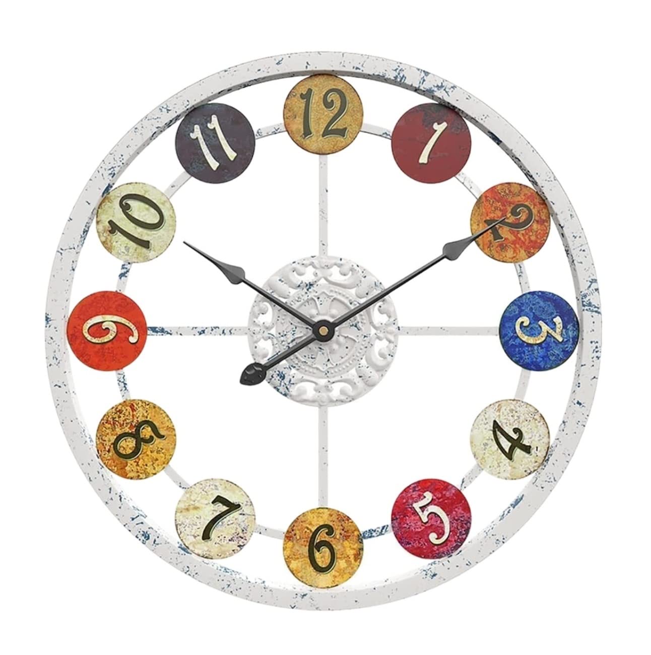 【超レア】嵐　壁掛け時計 Amazon｜かけ時計 壁掛け時計 掛け時計 アラビア数字スタイルの壁時計