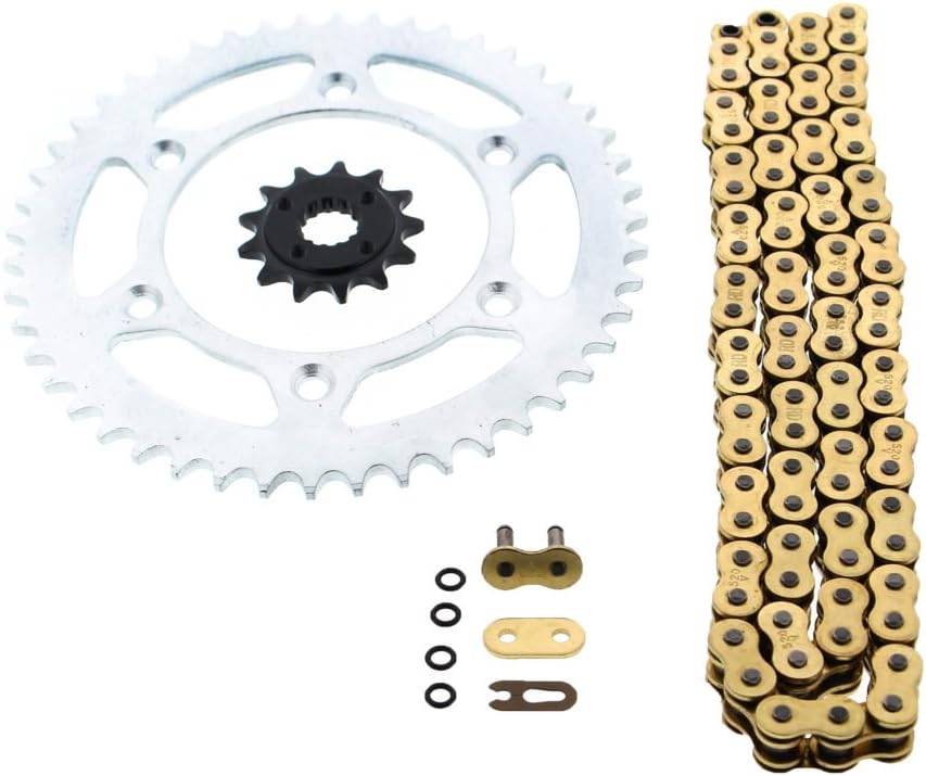 Fits Honda XR650L 650 L Gold O Ring Chain and Sprocket
